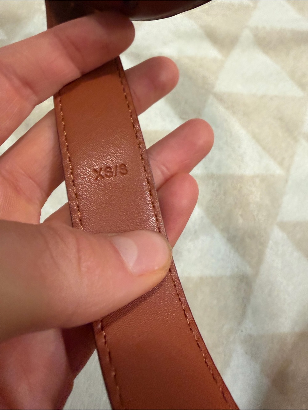 J crew XS/S Square-buckle trouser belt - Picture 4 of 4
